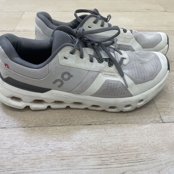 On Cloud Cloudrunner 2 Men\'s Frost White Running Shoes Size 12 main image 7